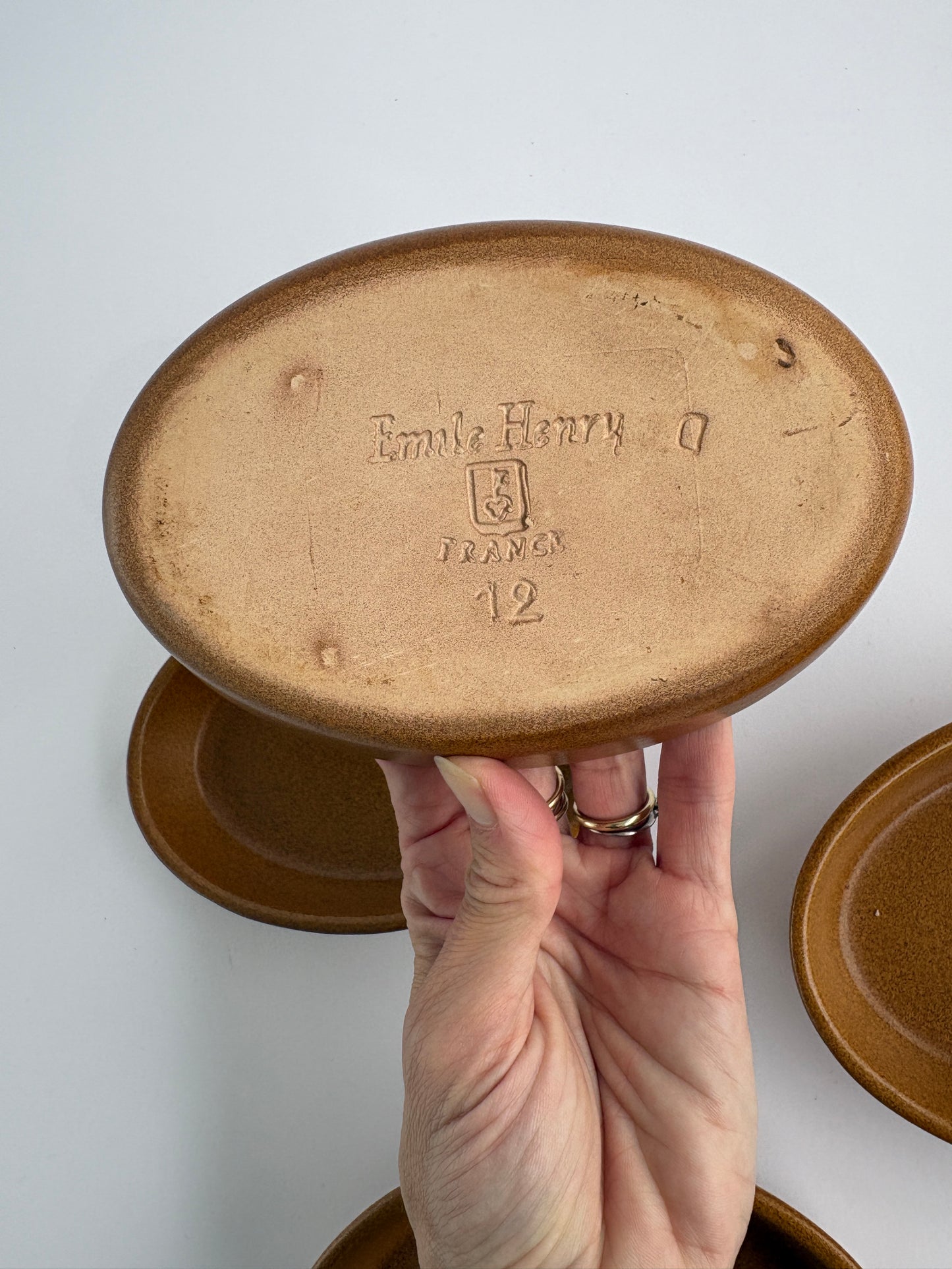 Set of 4 oval baking dishes