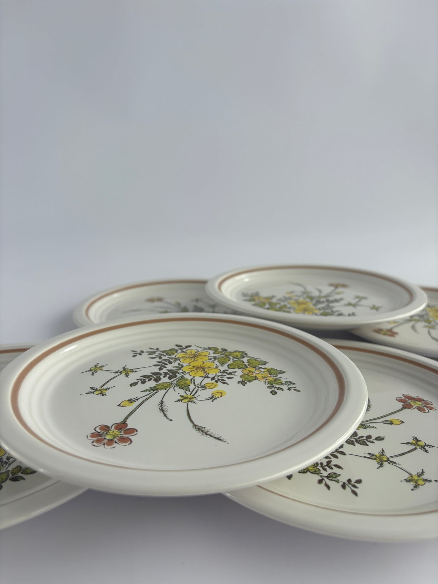 Set of 6 small plates