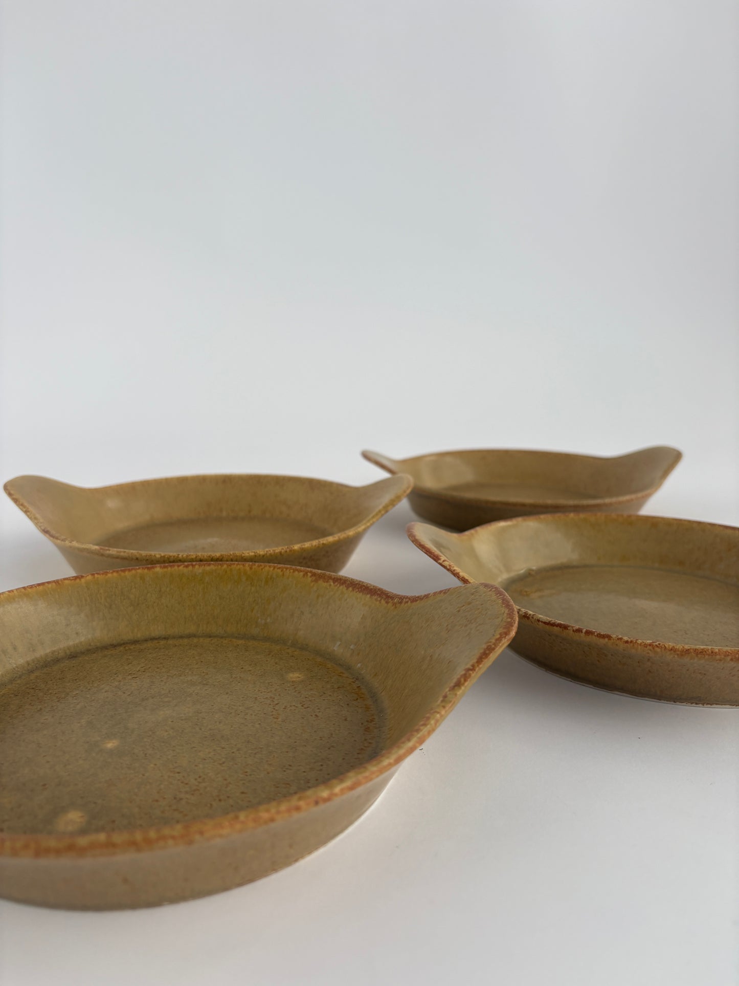 Set of 4 oven dishes