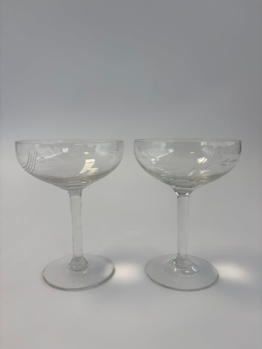 Set of 2 coupes