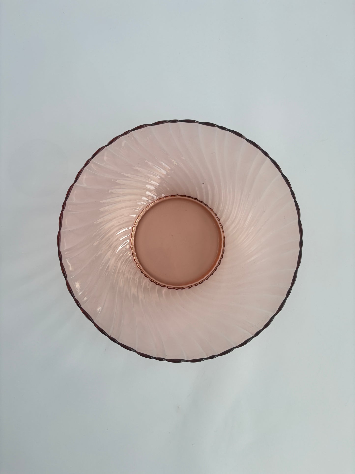 Big pink serving bowl