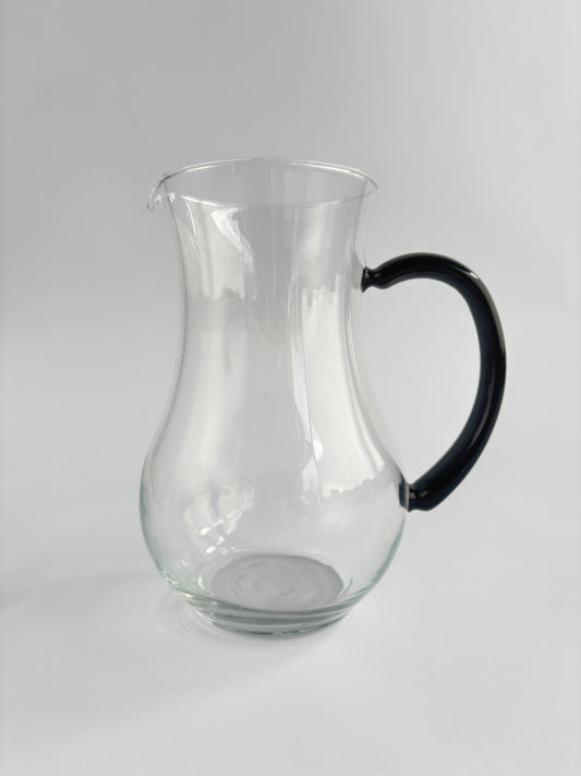 Carafe with black handle