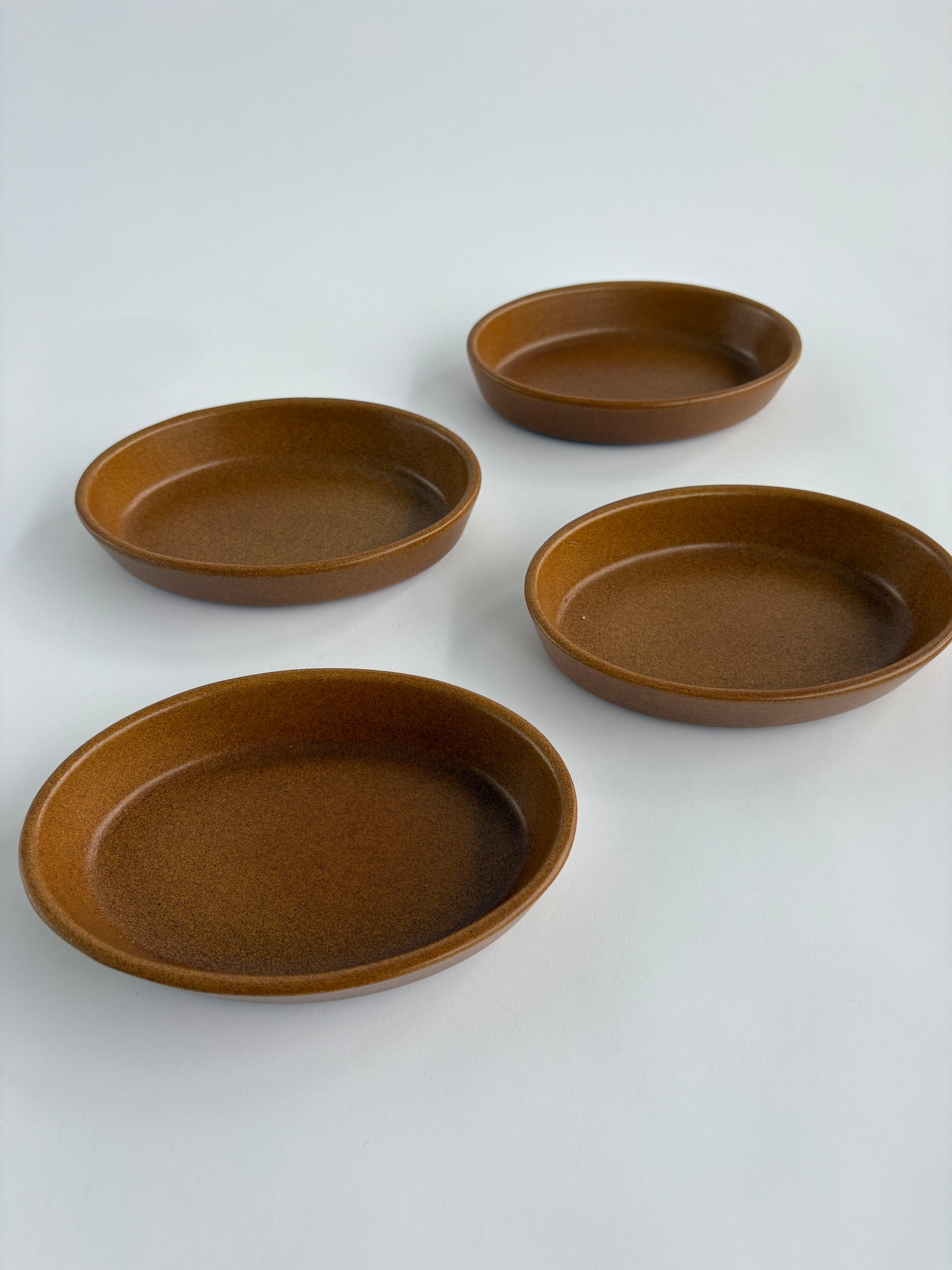 Set of 4 oval baking dishes