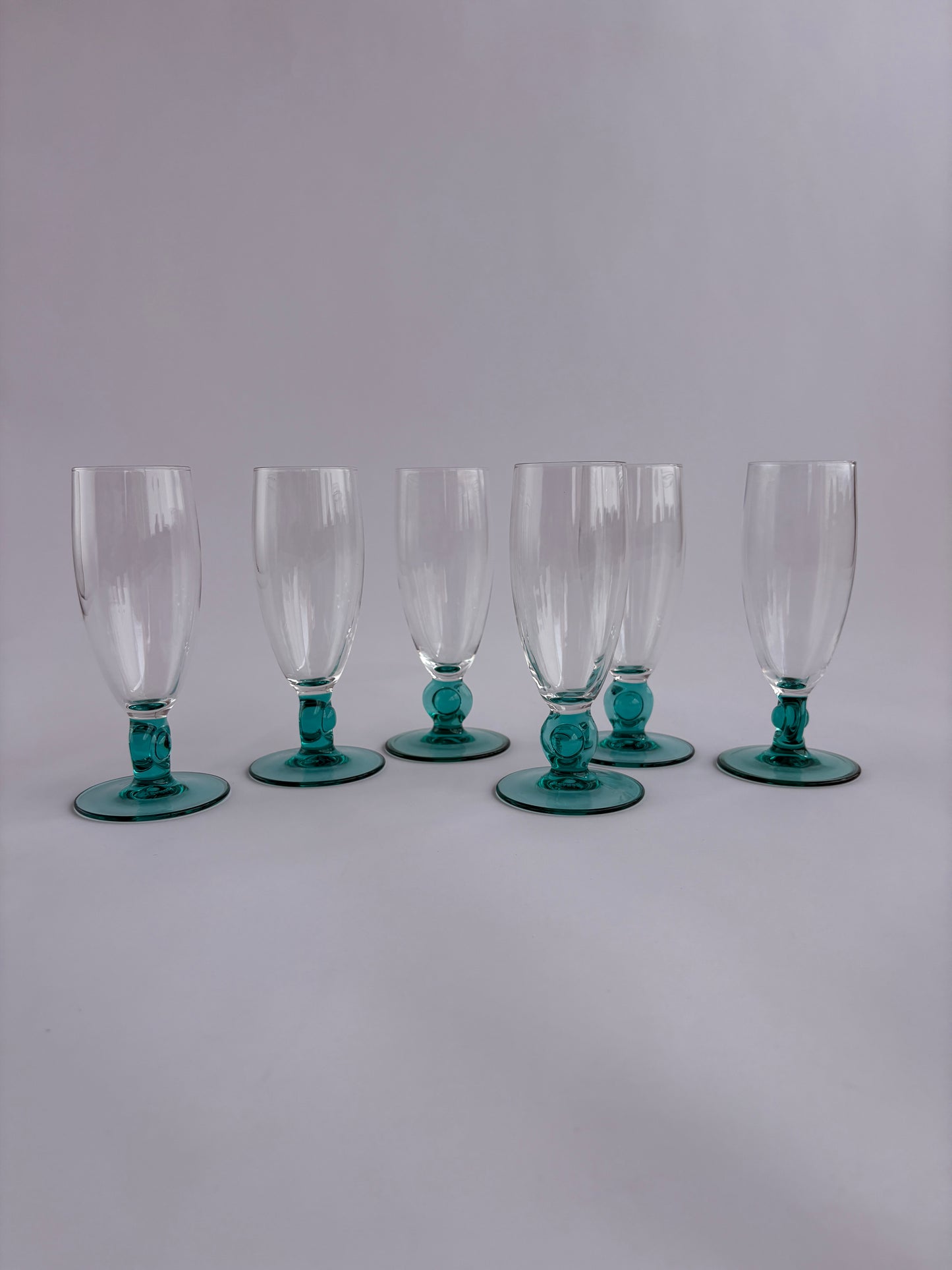 Set of 6 flutes