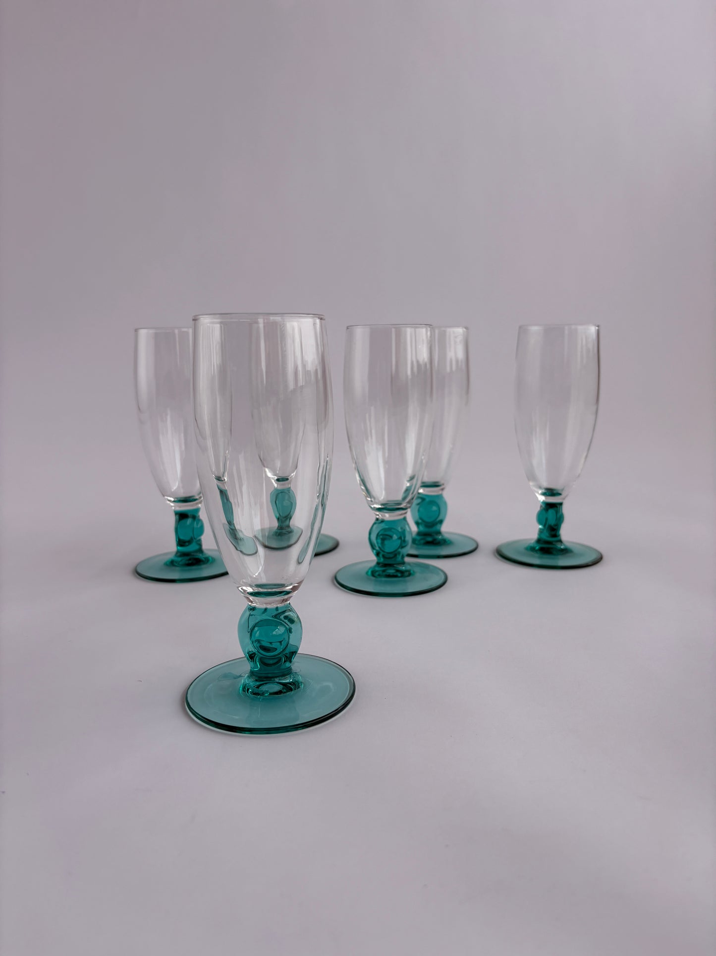 Set of 6 flutes