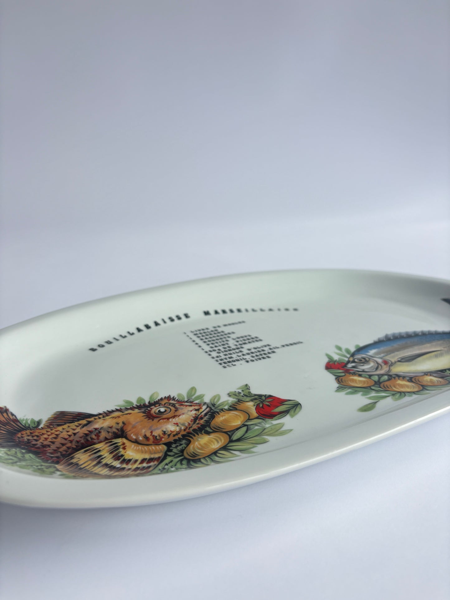 Bouillabaisse Marseillaise serving platter