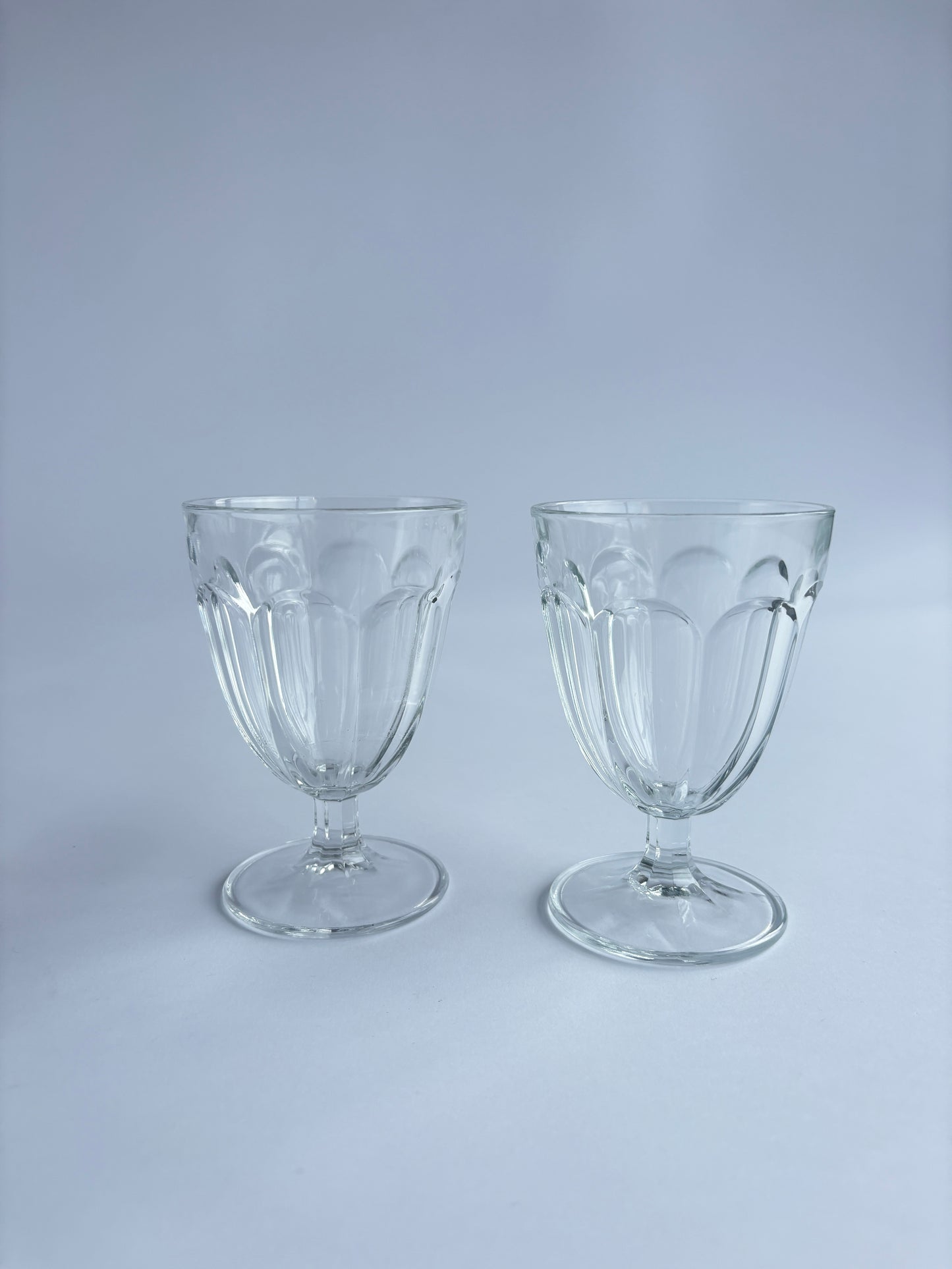 Set of 8 wine glasses bistrot style