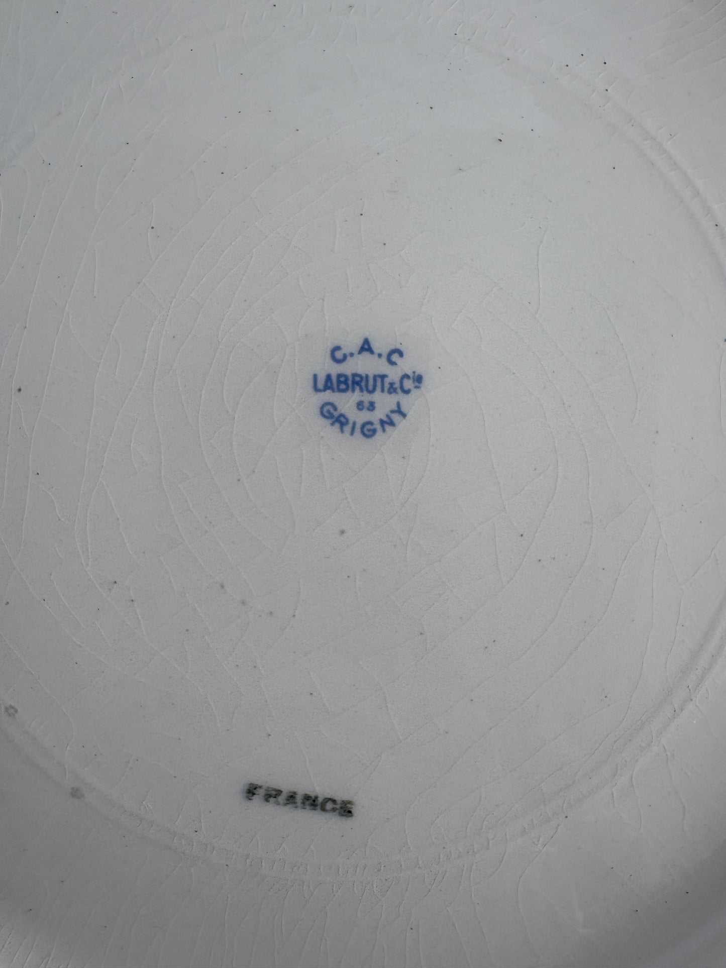 Large plate