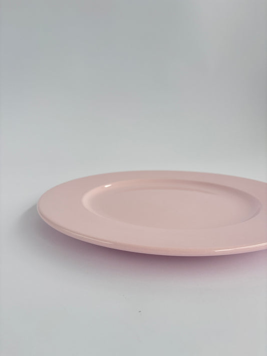 Large baby pink plate