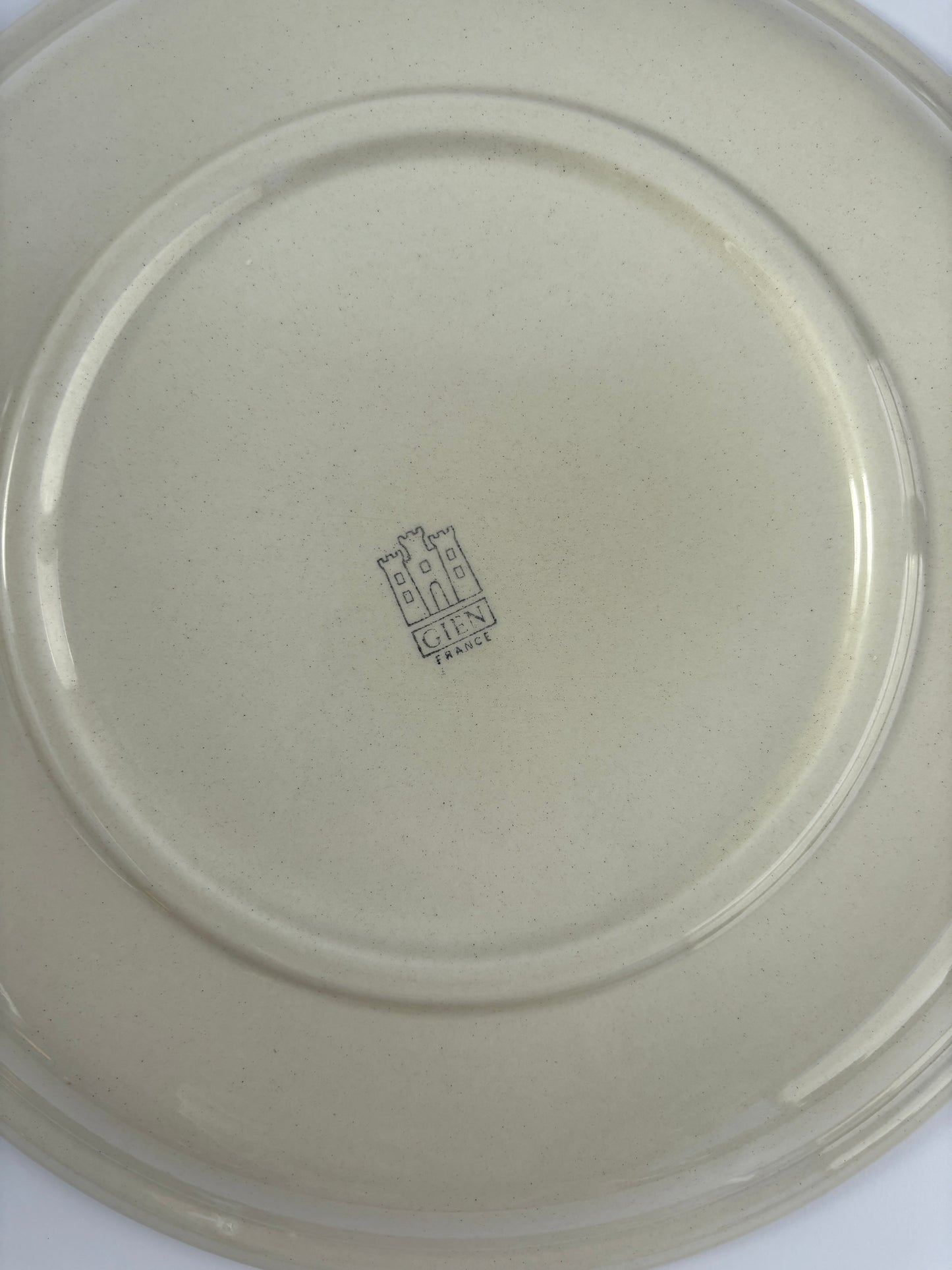 Large plate with cherry blossom motif