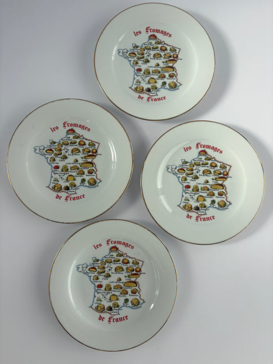 Set of 4 cheese plates