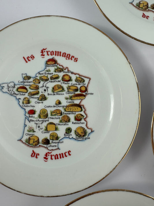 Set of 4 cheese plates