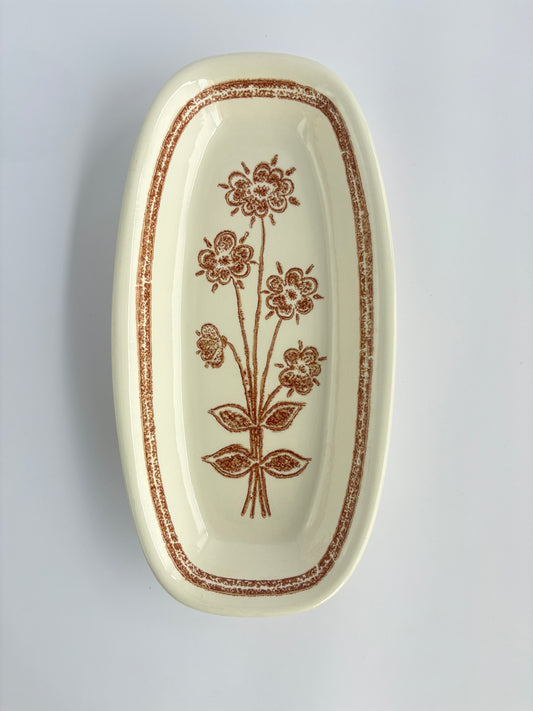 Oval serving platter