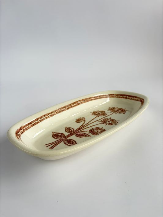 Oval serving platter