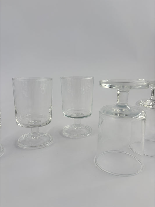 Set of 6 wine glasses