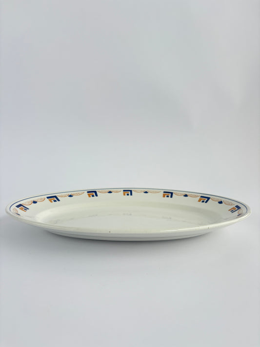 Large oval serving platter