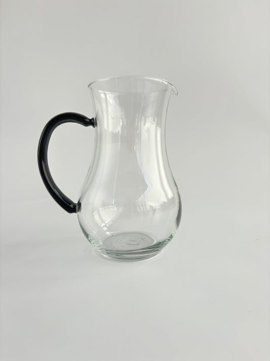 Carafe with black handle