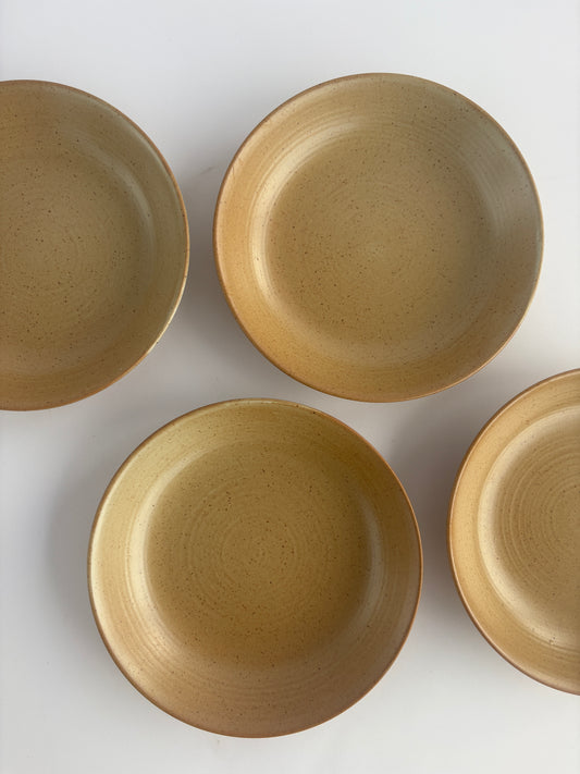 Set of 4 deep plates