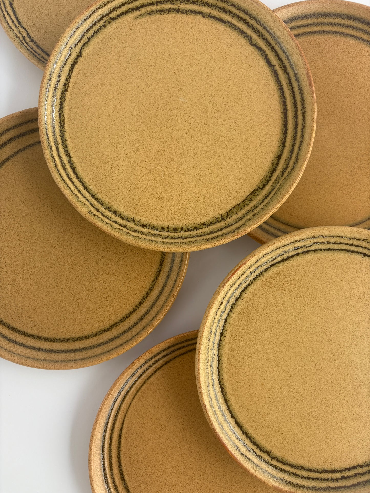 Set of 6 small plates