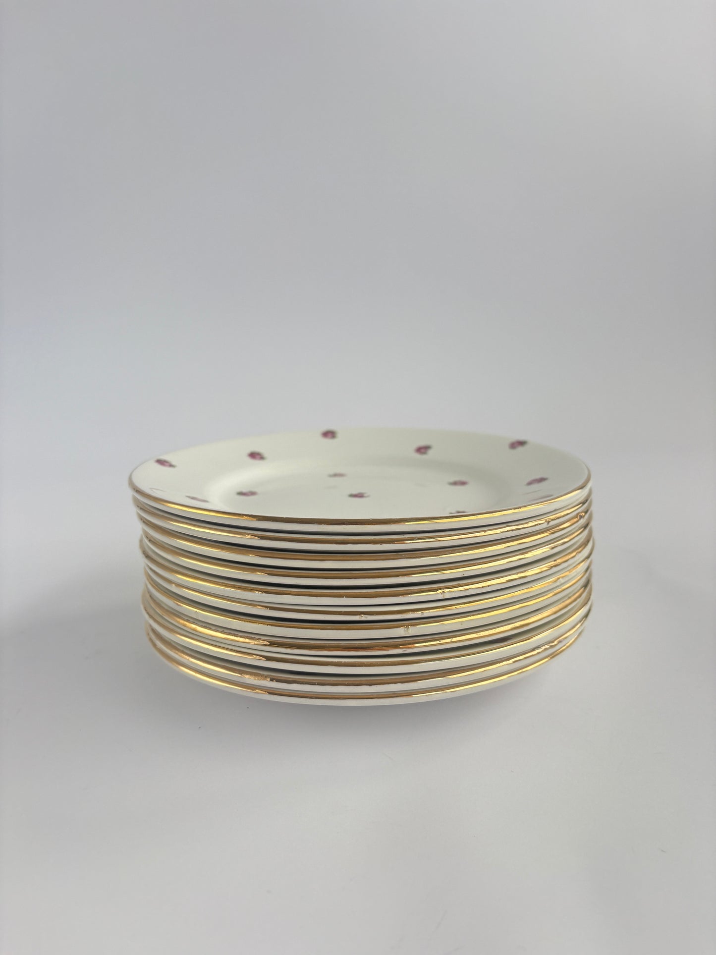 Set of 11 small plates